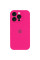Силиконовый чехол Silicone Case Full Camera Protective (AA) для Apple iPhone 16 Pro (6.3) - Розовый / Barbie pink - фото