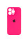 Силиконовый чехол Silicone Case Full Camera Protective (AA) для Apple iPhone 16 Pro (6.3) - Розовый / Barbie pink - фото