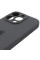 Силіконовий чохол Silicone Case Full Camera Protective (AA) для Apple iPhone 16 Pro (6.3) - Сірий / Dark Gray - фото