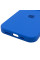 Силиконовый чехол Silicone Case Full Camera Protective (AA) для Apple iPhone 16 Pro (6.3) - Синий / Capri Blue - фото
