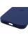 Силиконовый чехол Silicone Case Full Camera Protective (AA) для Apple iPhone 16 Pro (6.3) - Синий / Deep navy - фото