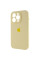 Силіконовий чохол Silicone Case Full Camera Protective (AA) для Apple iPhone 16 Pro (6.3) - Жовтий / Mellow Yellow - фото