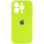 Силіконовий чохол Silicone Case Full Camera Protective (AA) для Apple iPhone 16 Pro (6.3) - Кислотно-зелений / Acid Green