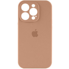 Силиконовый чехол Silicone Case Full Camera Protective (AA) для Apple iPhone 16 Pro (6.3) - Бежевый / Desert Gold