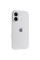 Силіконовий чохол Silicone Case Full Camera Protective (AA) для Apple iPhone 16 Plus (6.7) - Білий / White - фото