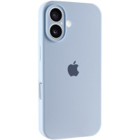 Силіконовий чохол Silicone Case Full Camera Protective (AA) для Apple iPhone 16 Plus (6.7) - Блакитний / Sweet Blue