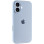 Силіконовий чохол Silicone Case Full Camera Protective (AA) для Apple iPhone 16 Plus (6.7) - Блакитний / Sweet Blue