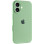Силіконовий чохол Silicone Case Full Camera Protective (AA) для Apple iPhone 16 Plus (6.7) - Зелений / Pistachio