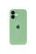 Силіконовий чохол Silicone Case Full Camera Protective (AA) для Apple iPhone 16 Plus (6.7) - Зелений / Pistachio - фото