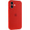 Силіконовий чохол Silicone Case Full Camera Protective (AA) для Apple iPhone 16 Plus (6.7) - Червоний / Red