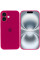 Силіконовий чохол Silicone Case Full Camera Protective (AA) для Apple iPhone 16 Plus (6.7) - Червоний / Rose Red - фото
