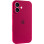 Силіконовий чохол Silicone Case Full Camera Protective (AA) для Apple iPhone 16 Plus (6.7) - Червоний / Rose Red