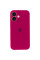 Силіконовий чохол Silicone Case Full Camera Protective (AA) для Apple iPhone 16 Plus (6.7) - Червоний / Rose Red - фото
