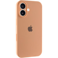Силіконовий чохол Silicone Case Full Camera Protective (AA) для Apple iPhone 16 Plus (6.7) - Помаранчевий / Cantaloupe