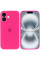 Силіконовий чохол Silicone Case Full Camera Protective (AA) для Apple iPhone 16 Plus (6.7) - Рожевий / Barbie pink - фото