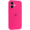 Силіконовий чохол Silicone Case Full Camera Protective (AA) для Apple iPhone 16 Plus (6.7) - Рожевий / Barbie pink