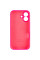 Силіконовий чохол Silicone Case Full Camera Protective (AA) для Apple iPhone 16 Plus (6.7) - Рожевий / Barbie pink - фото