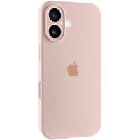 Силіконовий чохол Silicone Case Full Camera Protective (AA) для Apple iPhone 16 Plus (6.7) - Рожевий / Pink Sand