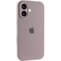 Силіконовий чохол Silicone Case Full Camera Protective (AA) для Apple iPhone 16 Plus (6.7) - Сірий / Lavender