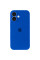 Силіконовий чохол Silicone Case Full Camera Protective (AA) для Apple iPhone 16 Plus (6.7) - Синій / Capri Blue - фото