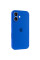 Силіконовий чохол Silicone Case Full Camera Protective (AA) для Apple iPhone 16 Plus (6.7) - Синій / Capri Blue - фото