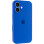 Силіконовий чохол Silicone Case Full Camera Protective (AA) для Apple iPhone 16 Plus (6.7) - Синій / Capri Blue