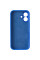 Силіконовий чохол Silicone Case Full Camera Protective (AA) для Apple iPhone 16 Plus (6.7) - Синій / Capri Blue - фото