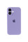 Силіконовий чохол Silicone Case Full Camera Protective (AA) для Apple iPhone 16 Plus (6.7) - Бузковий / Dasheen - фото
