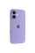 Силіконовий чохол Silicone Case Full Camera Protective (AA) для Apple iPhone 16 Plus (6.7) - Бузковий / Dasheen - фото