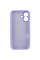 Силіконовий чохол Silicone Case Full Camera Protective (AA) для Apple iPhone 16 Plus (6.7) - Бузковий / Dasheen - фото
