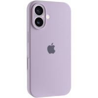 Силиконовый чехол Silicone Case Full Camera Protective (AA) для Apple iPhone 16 Plus (6.7) - Сиреневый / Lilac