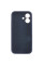 Силіконовий чохол Silicone Case Full Camera Protective (AA) для Apple iPhone 16 Plus (6.7) - Темно-синій / Midnight blue - фото