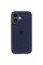 Силіконовий чохол Silicone Case Full Camera Protective (AA) для Apple iPhone 16 Plus (6.7) - Темно-синій / Midnight blue - фото
