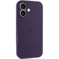 Силіконовий чохол Silicone Case Full Camera Protective (AA) для Apple iPhone 16 Plus (6.7) - Фіолетовий / Elderberry