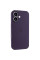 Силіконовий чохол Silicone Case Full Camera Protective (AA) для Apple iPhone 16 Plus (6.7) - Фіолетовий / Elderberry - фото