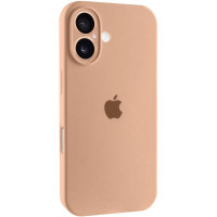 Силиконовый чехол Silicone Case Full Camera Protective (AA) для Apple iPhone 16 Plus (6.7) - Бежевый / Desert Gold