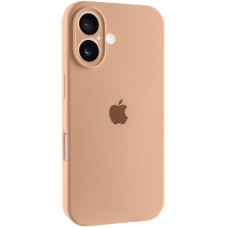 Силіконовий чохол Silicone Case Full Camera Protective (AA) для Apple iPhone 16 Plus (6.7) - Бежевий / Desert Gold