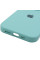 Силіконовий чохол Silicone Case Full Camera Protective (AA) для Apple iPhone 16 Pro Max (6.9) - Бірюзовий / Marine Green - фото