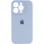 Силіконовий чохол Silicone Case Full Camera Protective (AA) для Apple iPhone 16 Pro Max (6.9) - Блакитний / Lilac Blue