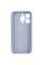 Силіконовий чохол Silicone Case Full Camera Protective (AA) для Apple iPhone 16 Pro Max (6.9) - Блакитний / Lilac Blue - фото