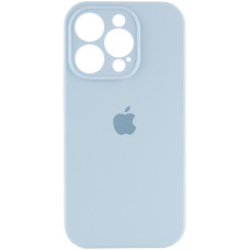 Силиконовый чехол Silicone Case Full Camera Protective (AA) для Apple iPhone 16 Pro Max (6.9) - Голубой / Sweet Blue