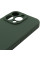 Силіконовий чохол Silicone Case Full Camera Protective (AA) для Apple iPhone 16 Pro Max (6.9) - Зелений / Cyprus Green - фото
