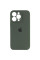 Силіконовий чохол Silicone Case Full Camera Protective (AA) для Apple iPhone 16 Pro Max (6.9) - Зелений / Cyprus Green - фото