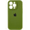 Силіконовий чохол Silicone Case Full Camera Protective (AA) для Apple iPhone 16 Pro Max (6.9) - Зелений / Dark Olive