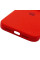 Силиконовый чехол Silicone Case Full Camera Protective (AA) для Apple iPhone 16 Pro Max (6.9) - Красный / Red - фото