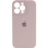 Силіконовий чохол Silicone Case Full Camera Protective (AA) для Apple iPhone 16 Pro Max (6.9) - Сірий / Lavender