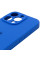 Силіконовий чохол Silicone Case Full Camera Protective (AA) для Apple iPhone 16 Pro Max (6.9) - Синій / Capri Blue - фото
