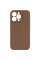 Силіконовий чохол Silicone Case Full Camera Protective (AA) для Apple iPhone 16 Pro Max (6.9) - Коричневий / Brown - фото