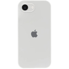 Силіконовий чохол Silicone Case Full Camera Protective (AA) для Apple iPhone 16e (6.1) - Білий / White