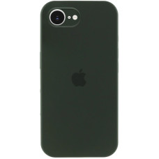 Силіконовий чохол Silicone Case Full Camera Protective (AA) для Apple iPhone 16e / 17e (6.1) - Зелений / Cyprus Green